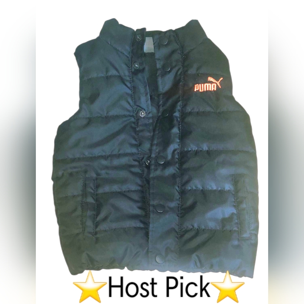 Puma Puffer Vest. Size 3 ⭐️Host Pick⭐️